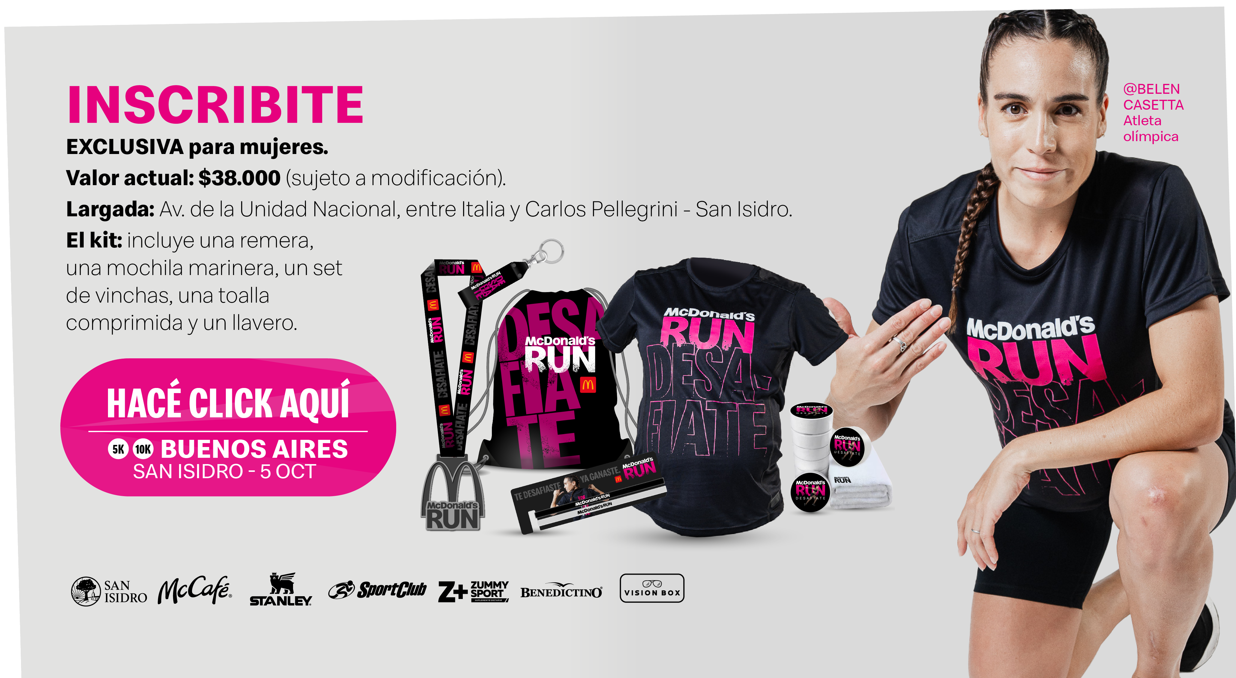 Inscripciones Abiertas - McDonald's RUN Buenos Aires