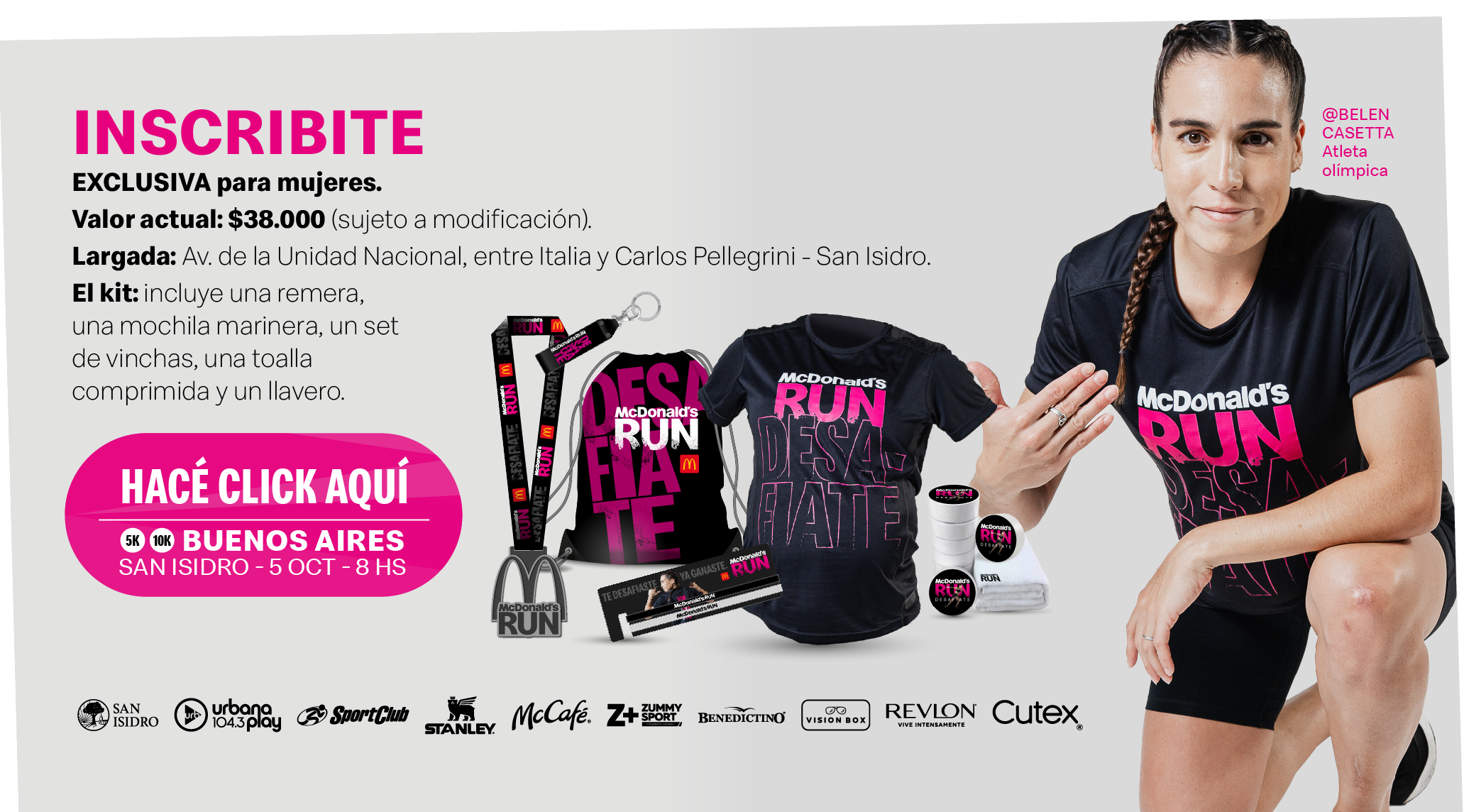 Inscripciones Abiertas - McDonald's RUN Buenos Aires