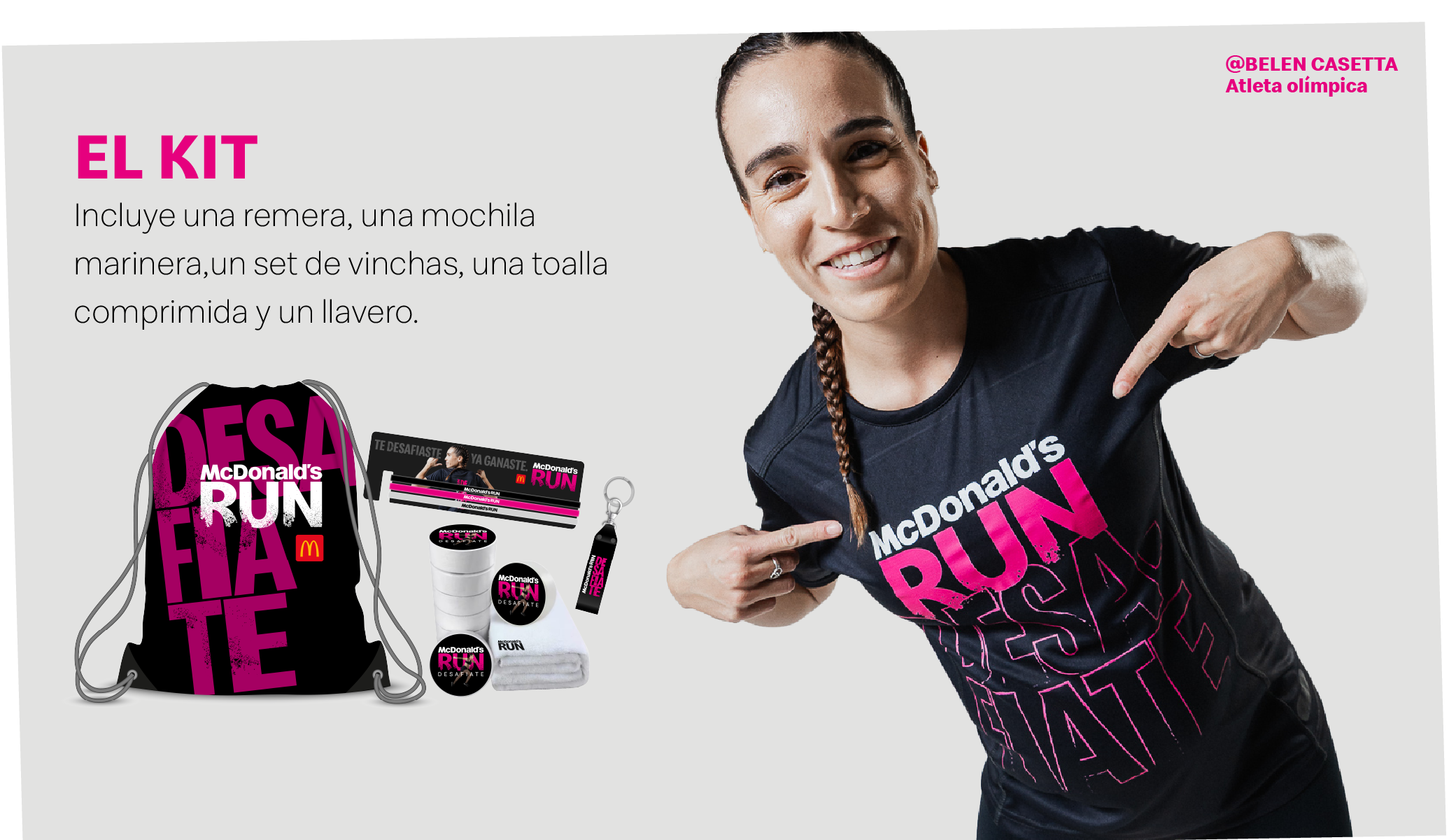 Kit de Carrera - McDonald's RUN Buenos Aires