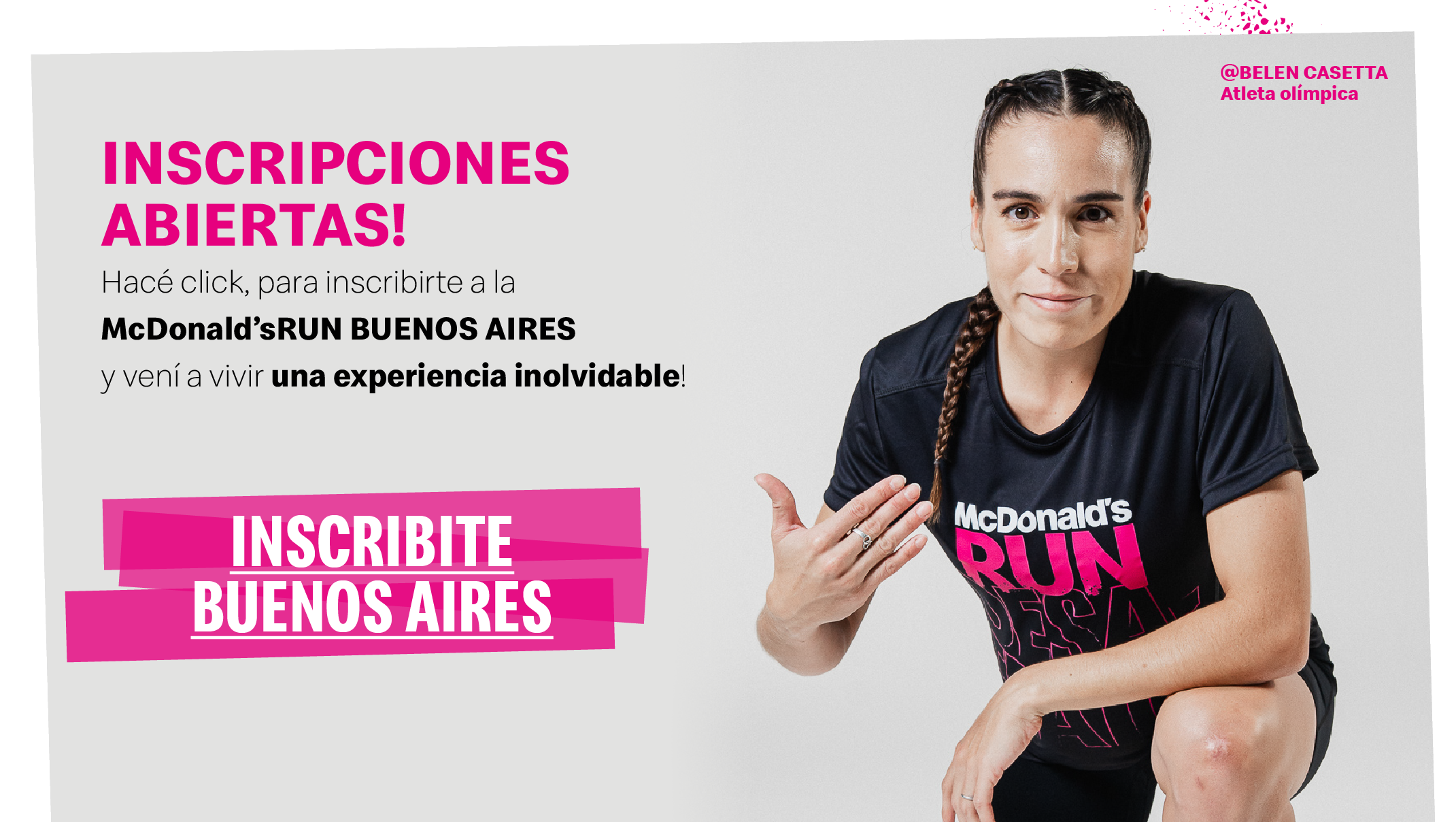 Inscripciones Abiertas - McDonald's RUN Buenos Aires